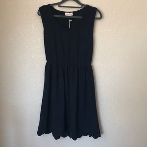 ModCloth Navy Short A-Line Dress
